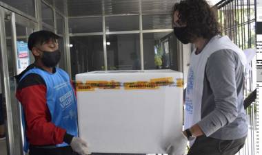 Llegan más de 8 mil vacunas Sputnik V a Bahía y más de 10 mil a la región