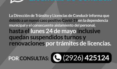 Importante: LICENCIAS DE CONDUCIR