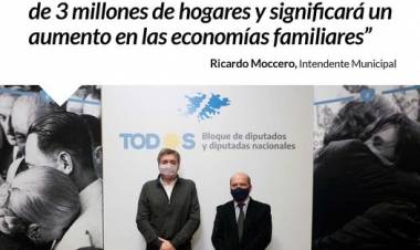 Ley Fría: Ricardo Moccero participó de la reunión con el bloque de Diputados Nacionales⠀