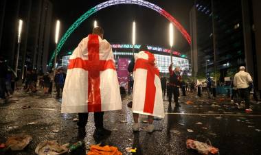Temen que los casos de violencia doméstica se hayan disparado en Inglaterra tras la derrota en la final de la Eurocopa
