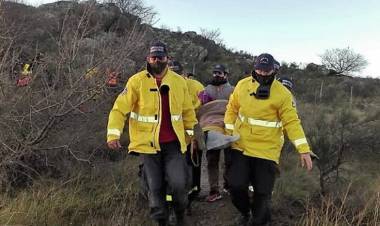 Suárez: una bahiense sufrió una doble fractura en el Cerro Ceferino