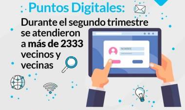 Durante el segundo trimestre se atendieron a más de 2333 vecinos⠀
