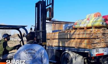 Se inició la construcción de invernáculos en el Parque de Producciones Intensivas 