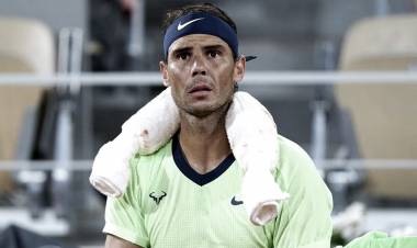 Nadal anunció que no jugará durante el resto de la temporada debido a su lesión en el pie