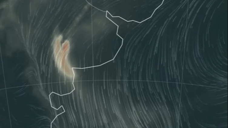 Alerta por viento y olor a humo en Bahía por los incendios entre La Pampa y Buenos Aires