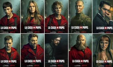 Pelucas, pistolas y hasta gafas: qué se “robaron” los actores de “La Casa de Papel”