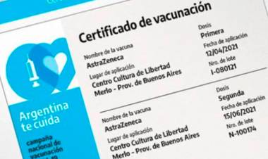 Cómo se tramita la constancia digital de los argentinos que se dieron la vacuna en el exterior