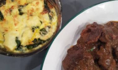 Falda a la cacerola. 