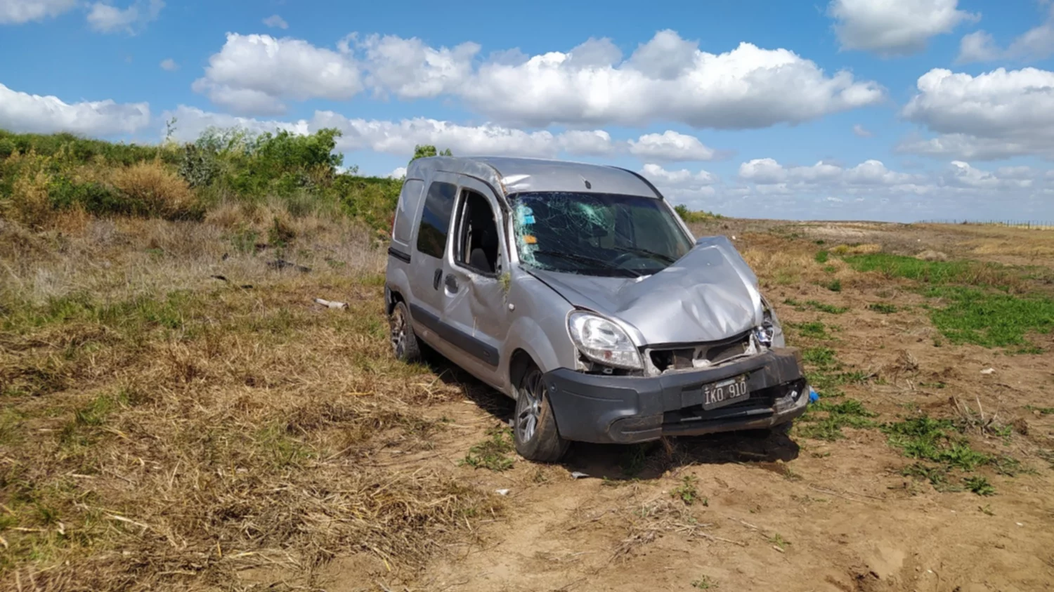 Coronel Suárez: se accidentó una oficial de la Sub DDI en la ruta 67