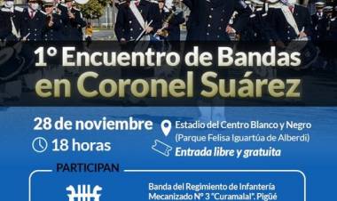 1° Encuentro de Bandas de Coronel Suárez