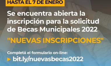 BECAS MUNICIPALES 2022
