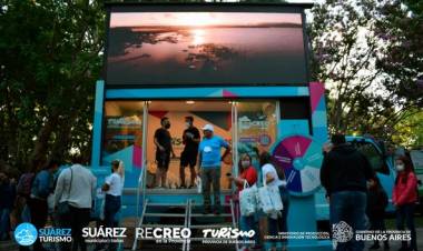 Llega el camión interactivo a participar de la Strudel Fest