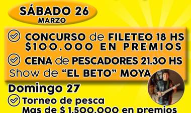 Llega a Cochicó la SEGUNDA FIESTA DEL PEJERREY