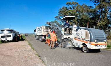 Pringles. Obras: ¿Cómo se trabajará en el reasfaltado de los accesos ?