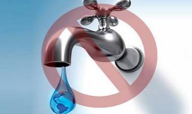 MAÑANA MIÉRCOLES CORTE DE AGUA EN TODA LA CIUDAD!