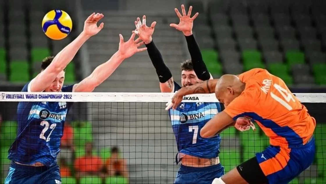 Mundial de vóley: Argentina se derrumbó y perdió ante Países Bajos
