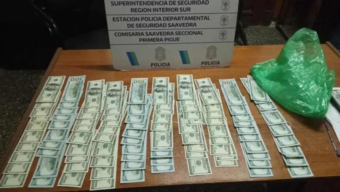 Pigüé: esclarecieron un cuento del tío y recuperaron 10 mil dólares