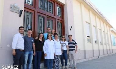 Recorrimos las obras de la Escuela N°2 y la Escuela Agropecuaria