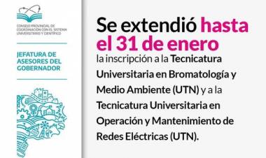 Estudiá en Coronel Suárez