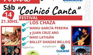 Hoy, SÁBADO 14, desde las 21:30 #CochicóCanta