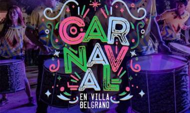 Baile de Carnaval en Villa Belgrano