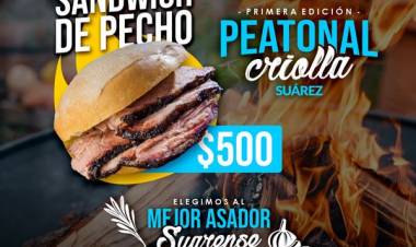 Crecen las expectativas para conocer al “Gran Asador Suarense”
