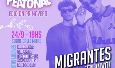 Con “Migrantes” preparate para recibir la Primavera en SuarezPeatonal 