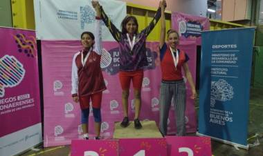 Juegos Bonaerenses: bronce para la jóven Uma Barragán en Lucha