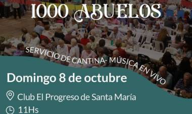 El Consejo de Personas Mayores palpita la 18° edición de la Fiesta de los 1.000 Abuelos