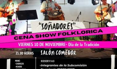 "Soñadores" Cena Show Folklórica 