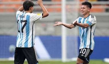 Baile histórico de Argentina a Brasil en el Mundial Sub 17