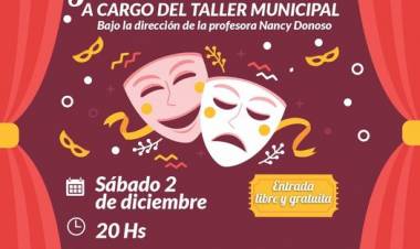 Jornada de teatro a cargo del taller municipal 