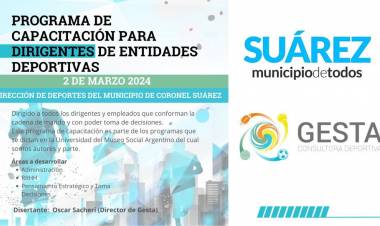Capacitación para Dirigentes de Entidades Deportivas
