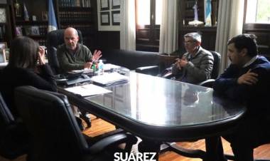 Ricardo Moccero mantuvo reuniones con referentes de Salud y Educación