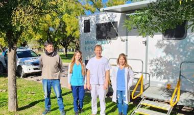 Pasman: se realizó una jornada de salud bucal con el consultorio móvil odontológico