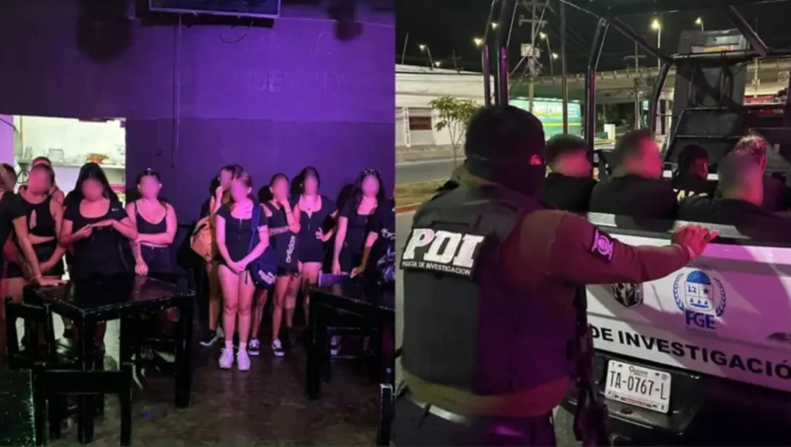 Rescataron a 15 argentinas de una red de trata en Playa del Carmen