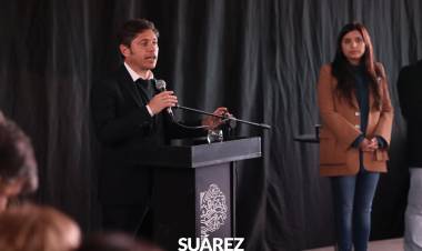 Ricardo Moccero acompañó a Kicillof en su visita a Tornquist