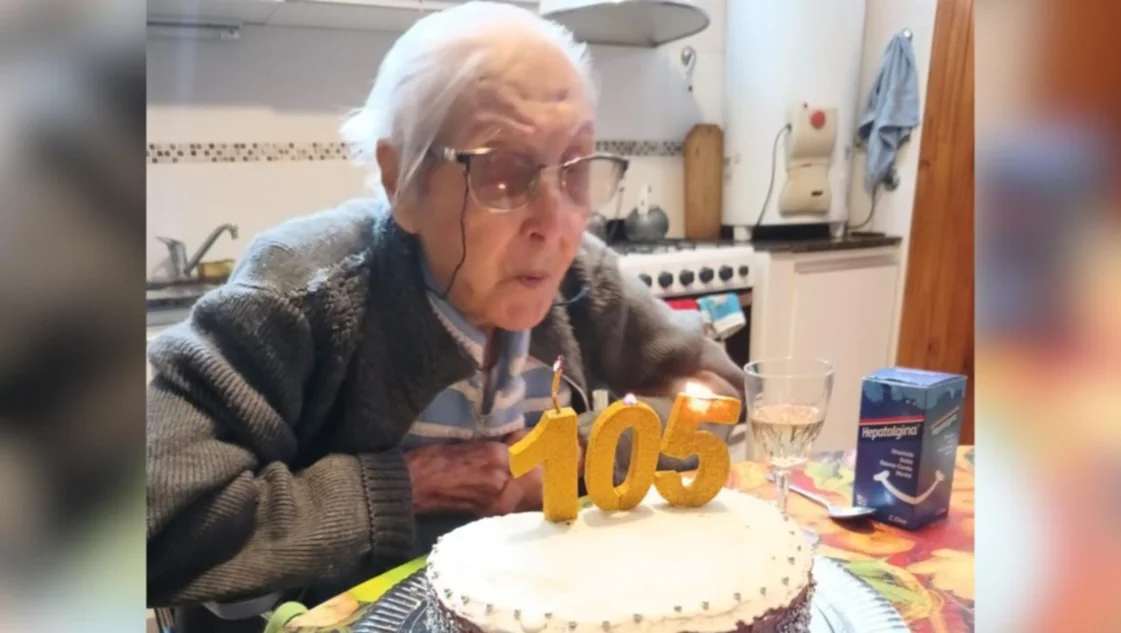 Abuela de Coronel Suárez cumplió 105 años: el secreto de Adelina