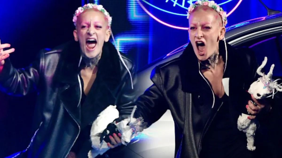 Entre insultos y actitudes desafiantes, Furia abandonó la casa de Gran Hermano