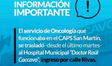 INFORMACION IMPORTANTE