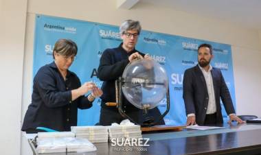 Se sortearon  los primeros 85 terrenos en Pueblo Santa Trinidad