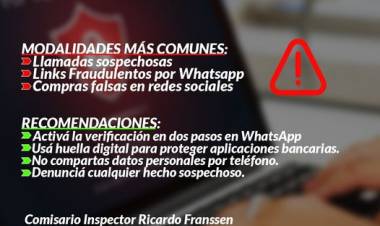 La DDI alerta sobre el aumento de denuncias por fraudes