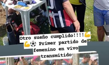 Se cumple un año del primer relato de futbol femenino con Pasion Deportiva