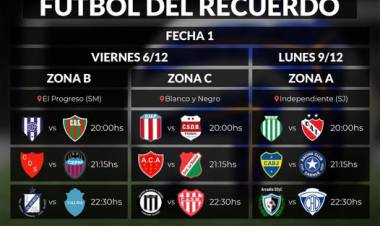 Comienza el Torneo “Fútbol del Recuerdo”