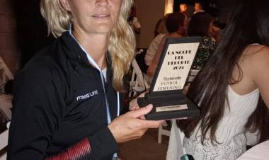 Mercedes Melchior, figura destacada de fútbol femenino