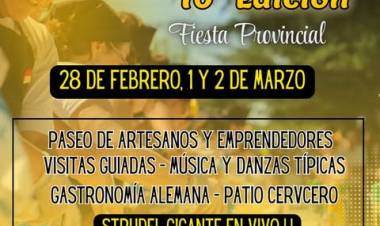 Este finde todos a disfrutar la Strudel Fest