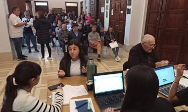 Continúa hasta el viernes el asesoramiento a inundados sobre ayudas financieras del Estado y el Banco Nación