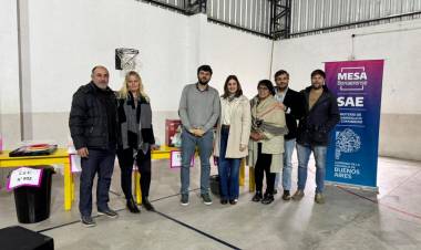 El Servicio Alimentario Escolar entregó nuevo equipamiento a comedores de Coronel Suárez
