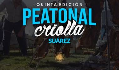 Se viene la 5° edición de la Peatonal Criolla en Coronel Suárez