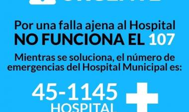 ATENCION: AVISO A LA COMUNIDAD